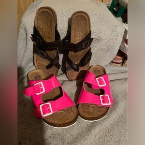 Wonder Nation Pink Sandals Only
